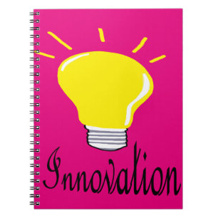 das Licht der Innovation Notizblock