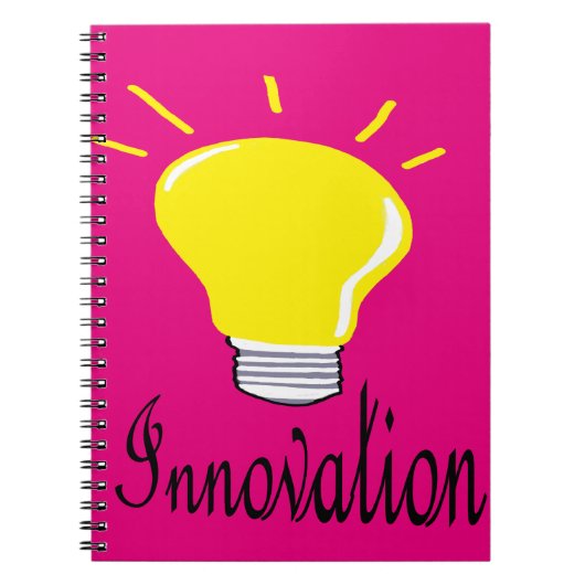 das Licht der Innovation Notizblock (Vorderseite)
