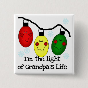 Das Licht der Opa's Life Holiday Tshirts und Gesch Button