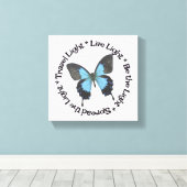 Das Licht der Reise ist das Licht der Lichtkugel Leinwanddruck (Insitu (Holzboden))