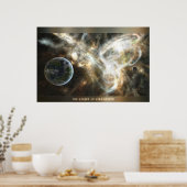 Das Licht der Schöpfung Poster (Küche)