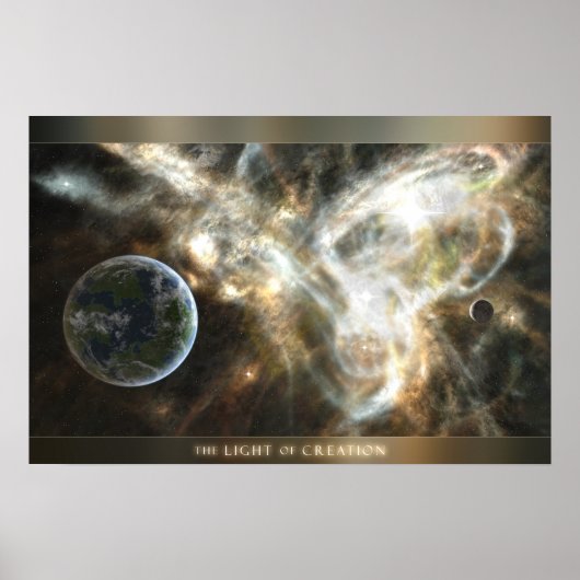 Das Licht der Schöpfung Poster (Vorne)