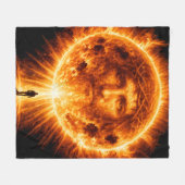 Das Licht. Der Sohn. Fleecedecke (Vorderseite (Horizontal))