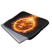 Das Licht. Der Sohn. Laptopschutzhülle (Vorne Knopf)