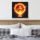 Das Licht. Der Sohn. Leinwanddruck (Insitu (Schlafzimmer))