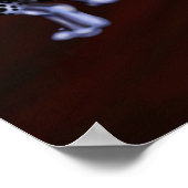 Das Licht der Weihnachtsmalerei Poster (Ecke)