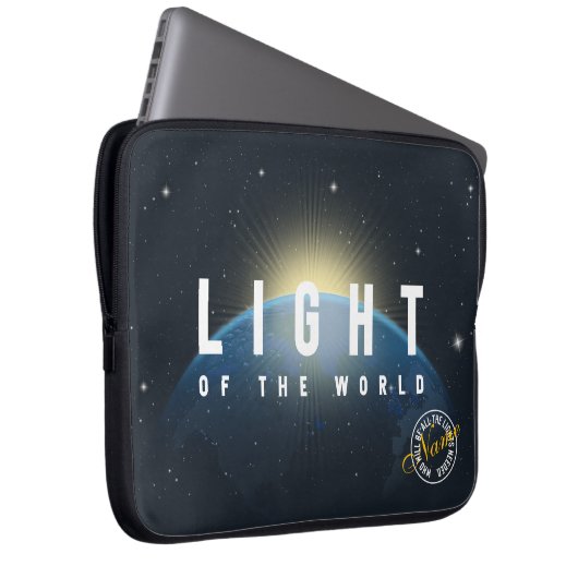 Das Licht der Welt | 15" Laptopschutzhülle (Vorne Rechts)