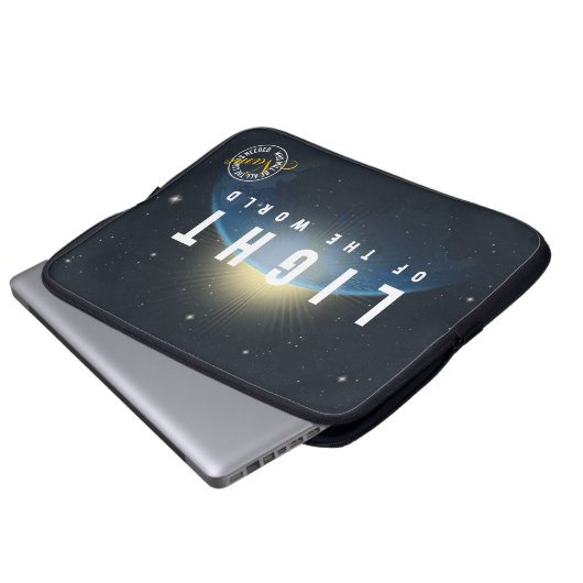 Das Licht der Welt | 15" Laptopschutzhülle (Vorne Knopf)