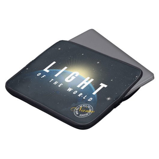 Das Licht der Welt | 15" Laptopschutzhülle (Vorne Oben)