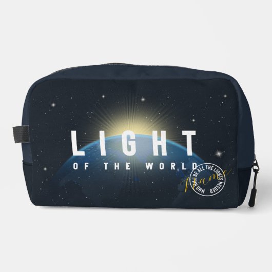 Das Licht der Welt | Druckknopfbeutel Waschbeutel (Vorderseite)