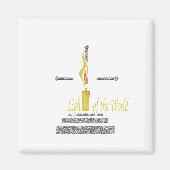 Das Licht der Welt Magnet (Vorne)