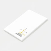 Das Licht der Welt Post-it Klebezettel (angewinkelt)