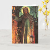 Das Licht der Weltmalerei Karte (Gelbe Blume)