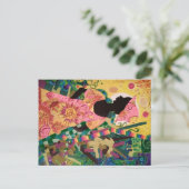 Das Licht der Weltpostkarte Postkarte (Stehend Vorderseite)