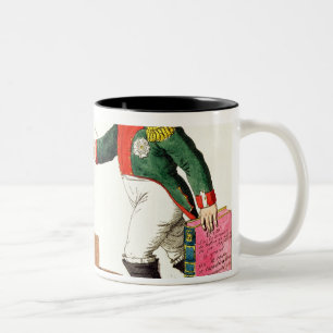 Das Licht des 19. Jahrhunderts, 1815 Zweifarbige Tasse