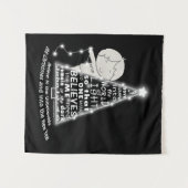 Das Licht des Baumes Wandteppich (Vorderseite (Horizontal))