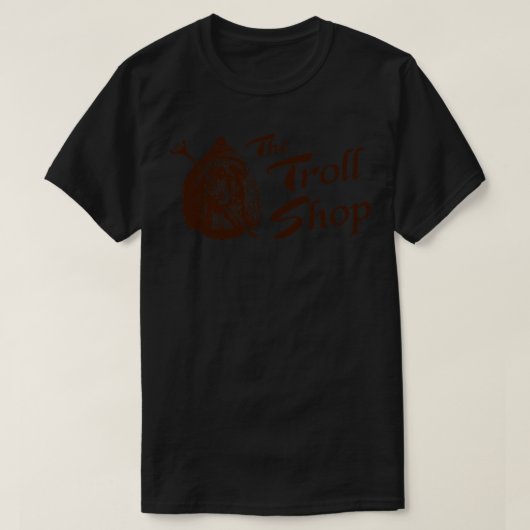 Das Licht des Troll-Shops T-Shirt (Design vorne)