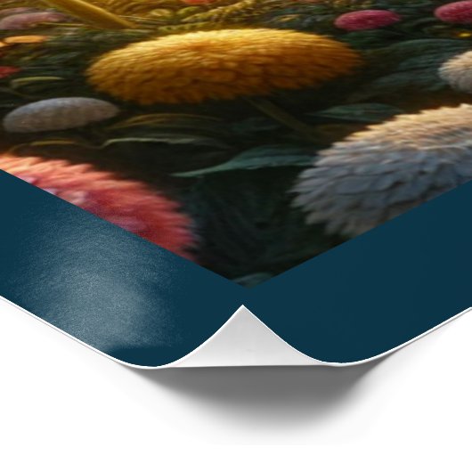 Das Licht durchleuchten Poster (Ecke)