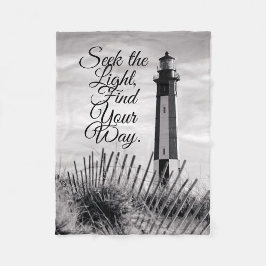 Das Licht durchsuchen Fleecedecke (Vorderseite)