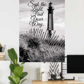 Das Licht durchsuchen Poster (Heimbüro)