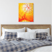 Das Licht eines Auges Leinwanddruck (Insitu (Schlafzimmer))