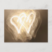 Das Licht entdecken: Herz Postkarte (Vorderseite)