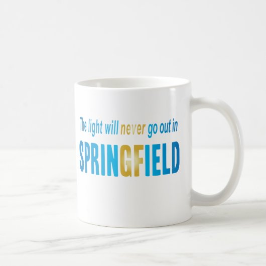 Das Licht erlischt nie Tasse (Rechts)