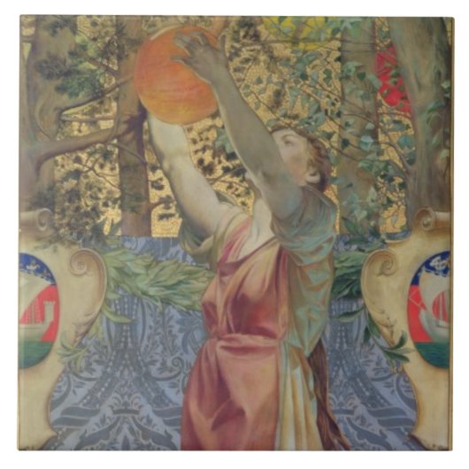 Das Licht für die Feiern Fliese (Vorderseite)