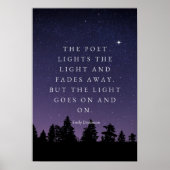 Das Licht geht weiter - Emily Dickinson Poster (Vorne)