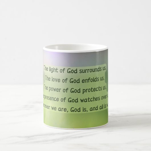 Das Licht Gottes Kaffeetasse (Mittel)