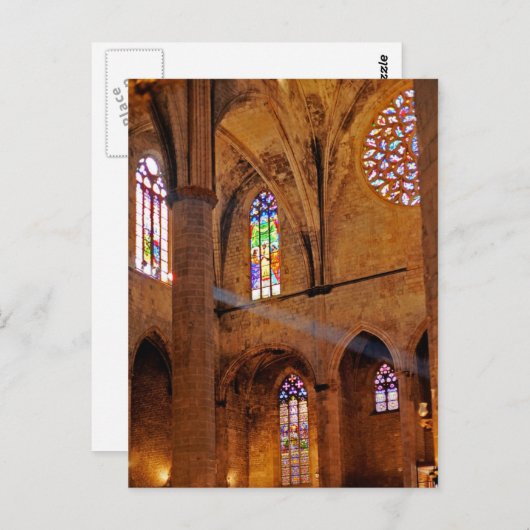 Das Licht Gottes Postkarte (Vorne/Hinten)