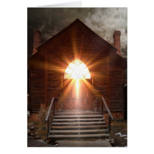 Das Licht Gottes schleicht durch den Sturm