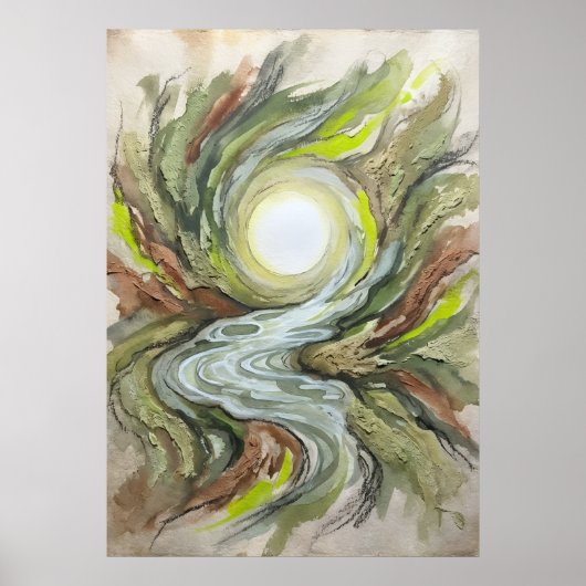 Das Licht hinter den Augen Poster (Vorne)