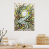 Das Licht hinter den Augen Poster (Küche)