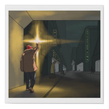 Das Licht in die Christliche Dunkelheit tragen