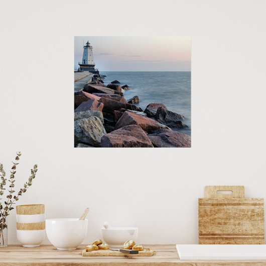 Das Licht Ludingtons Poster (Küche)