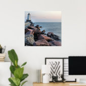 Das Licht Ludingtons Poster (Heimbüro)