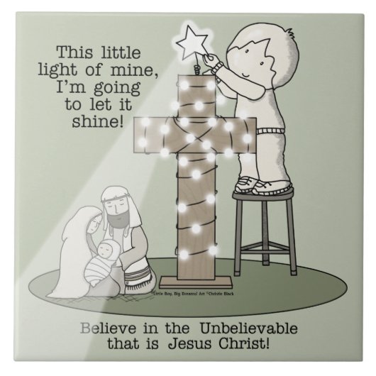 Das Licht meines Fliese (Vorderseite)