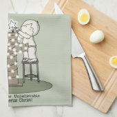 Das Licht meines Geschirrtuch (Viertel Falte)