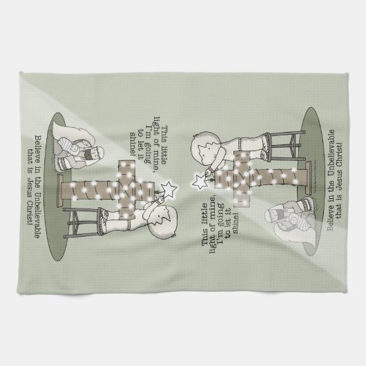 Das Licht meines Geschirrtuch (Horizontal)