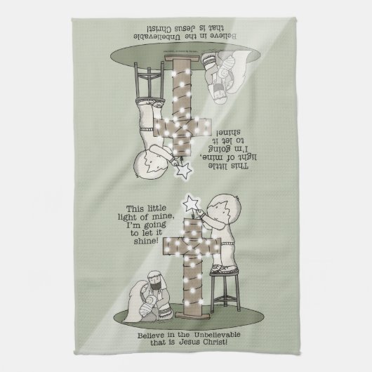 Das Licht meines Geschirrtuch (Vertikal)