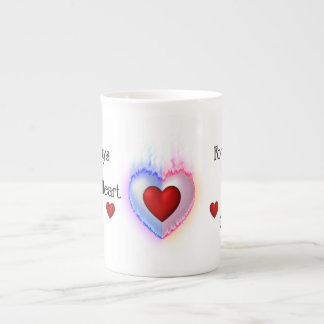 Das Licht meines Lebens Knochen-China-Tasse Porzellantasse