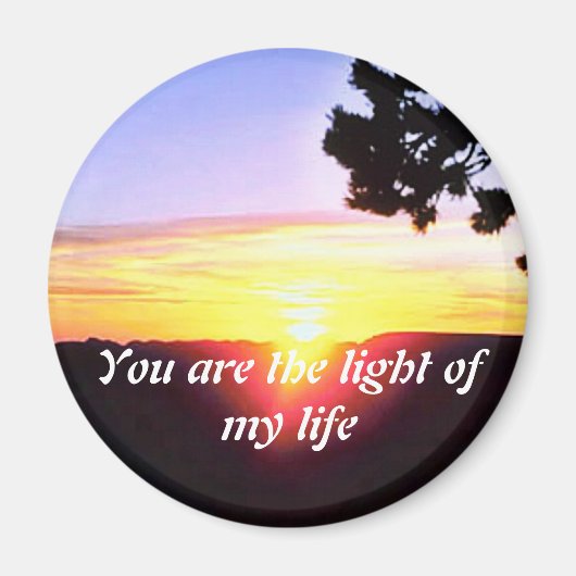 Das Licht meines Lebens Magnet (Vorne)