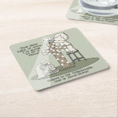 Das Licht meines Rechteckiger Pappuntersetzer (angewinkelt)