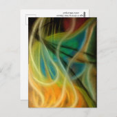 Das Licht setzt sich durch Postkarte (Vorne/Hinten)