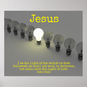 Das Licht von Jesus Poster