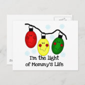 Das Licht von Mommy's Leben - Hemden und Geschenke Postkarte (Vorne/Hinten)