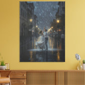 Das Licht von uns Leinwanddruck (Insitu (Wohnzimmer))