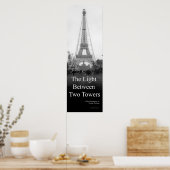 Das Licht zwischen zwei Türmen Poster (Küche)
