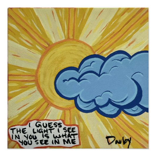 Das Lichtplakat Poster (Vorderseite)